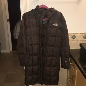 North Face 600 Fill Brown Parka